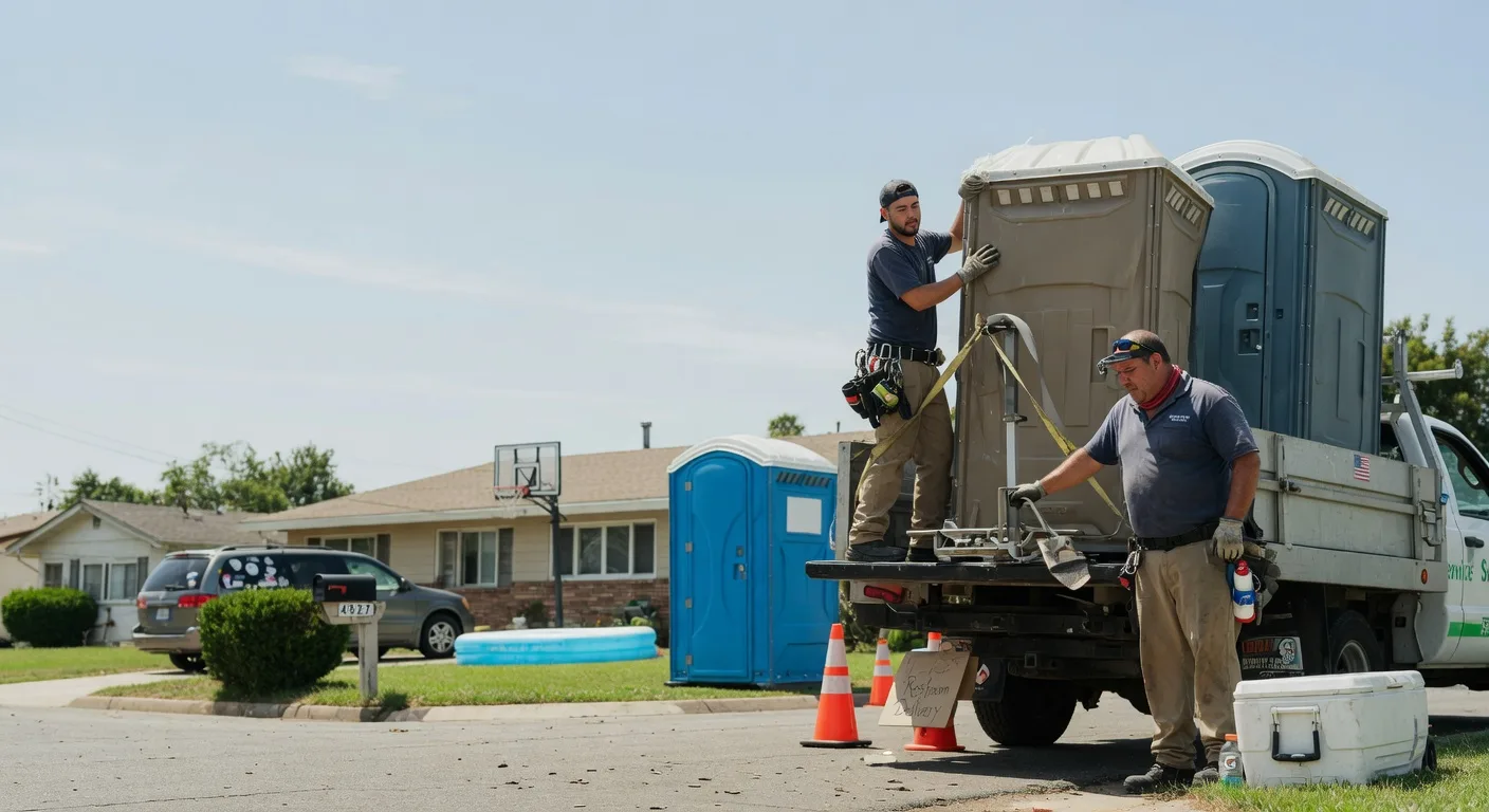 Porta Potty Rental in Rogers, AR near me