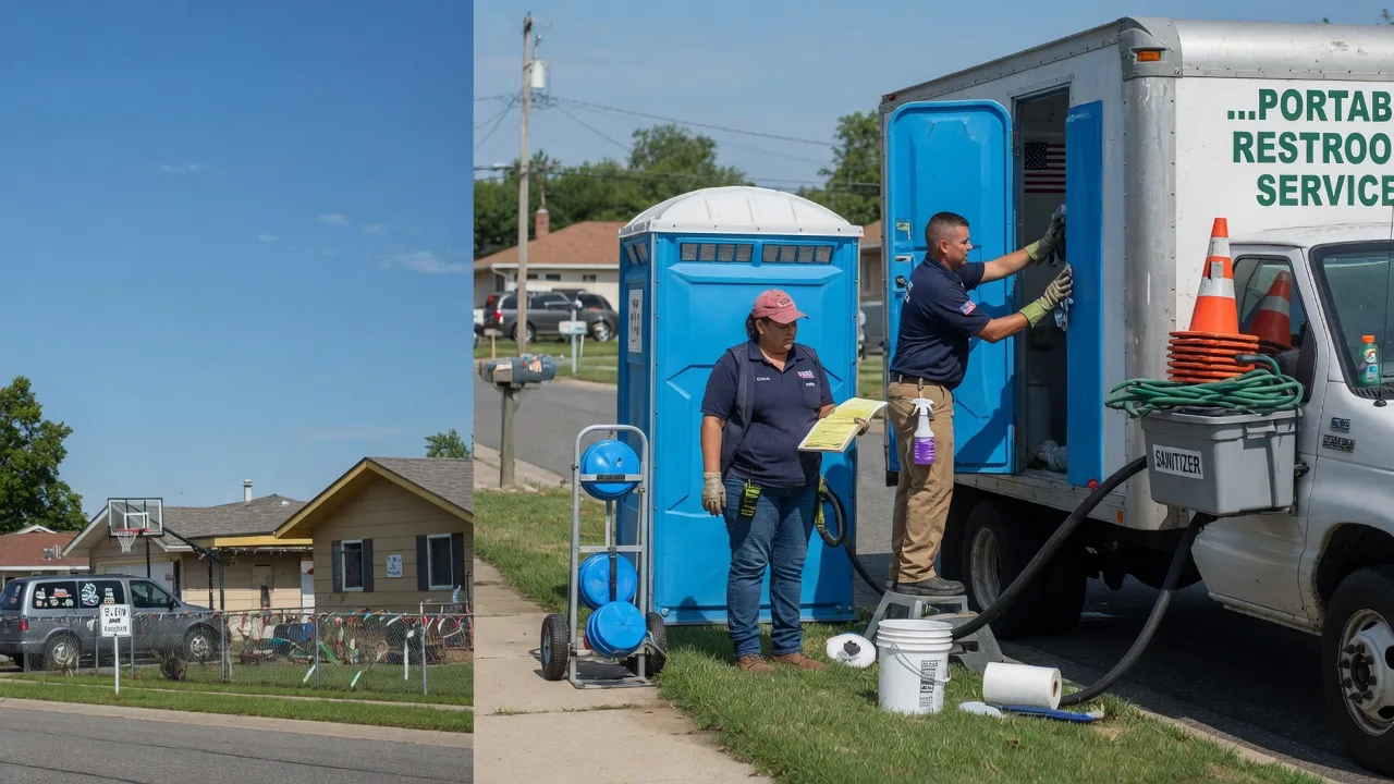 Portable Toilet Rental in Rogers, AR near me